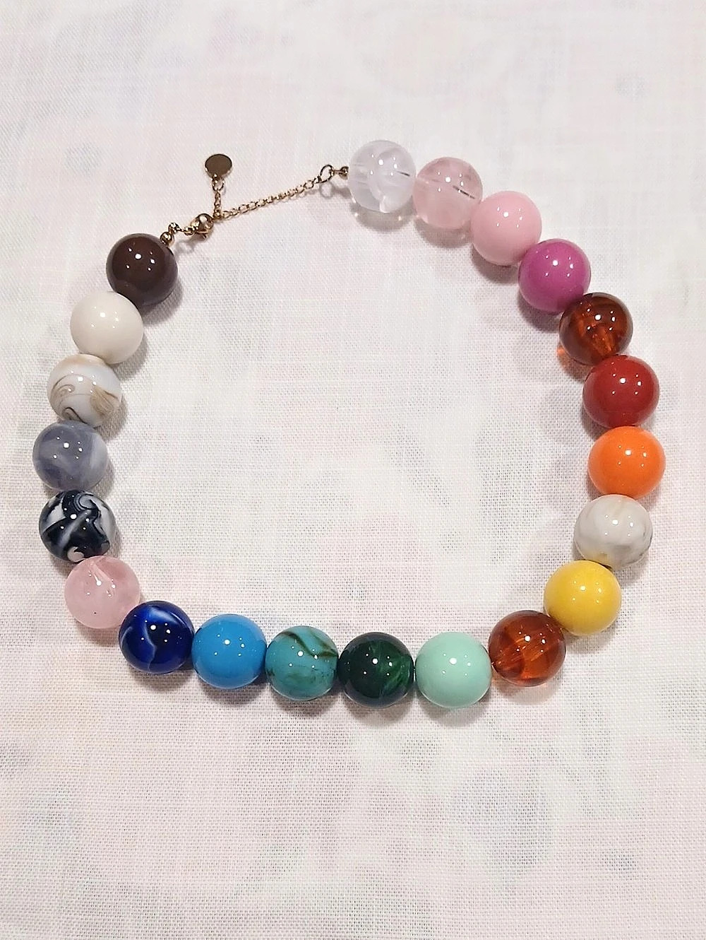Multicolor Beaded Necklace Like New